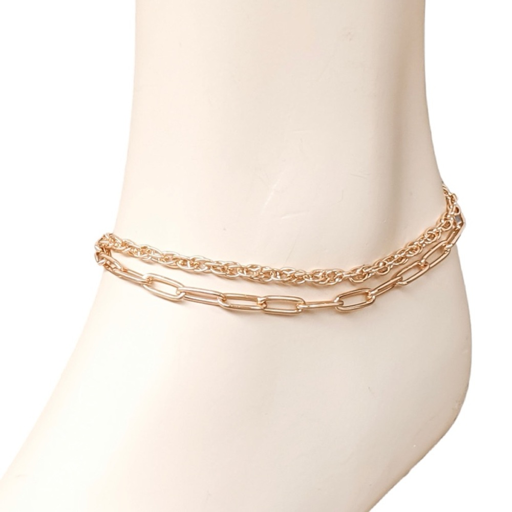 Gold Priya Anklet